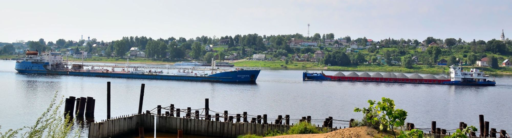 Transport fluvial - convoyeurs à bande pour la manutention de matériaux