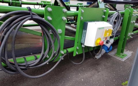 Belt conveyor power: 3.0kW at a speed of 1.25 m/s