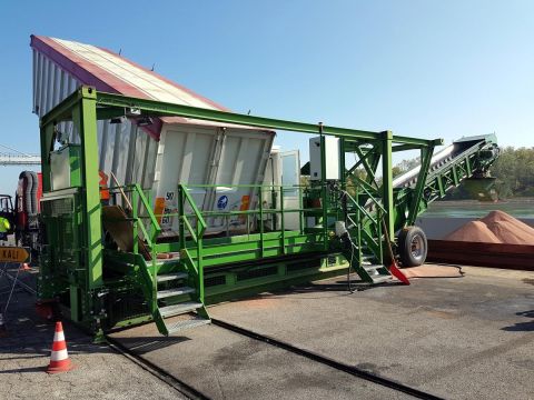 Convoyeur à bande portuaire